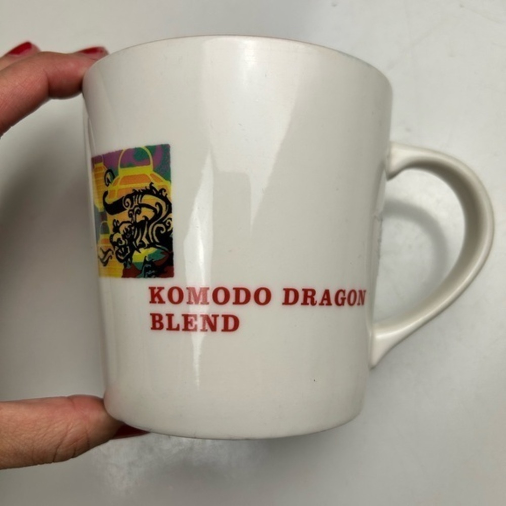 STARBUCKS‎ MUG Komodo Dragon Blend Asia Pacific 2005 Coffee Tea Cup